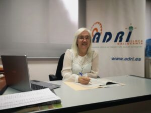 Isabel Moragriega, presidenta de ADRI Jiloca-Gallocanta: