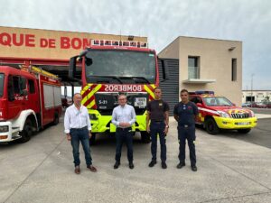 La DPT invierte en un camión de bomberos 500.000 euros