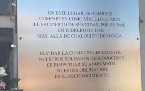 Los restos de los soldados exhumados en Singra serán identificados