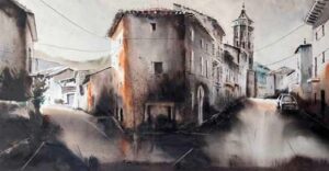 Báguena acoge su XIV edición del certamen de pintura rápida
