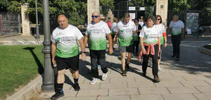 Gran participación en lamarcha anual de la AECC