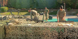 El Ejército muestra sus vehículos y materiales en Calamocha